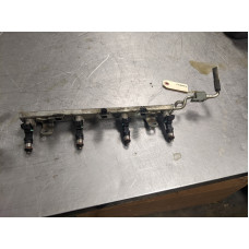 116M009 Fuel Injectors Set With Rail From 2014 Nissan Rogue  2.5 16600JA00B Japan Built